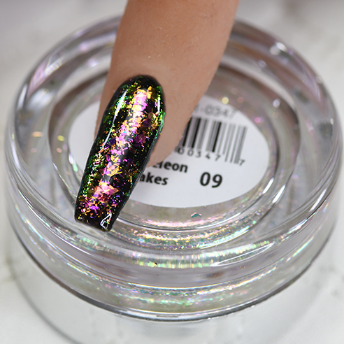 Cre8tion - Nail Art Effect - Chameleon Flakes - C01/ 36 Colors - 0.5g - Lamaisononlinestore