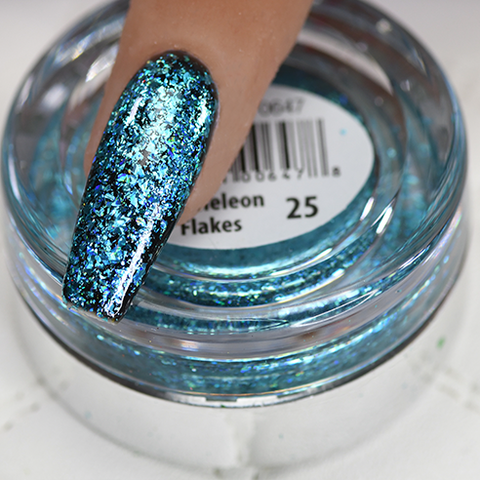 Cre8tion - Nail Art Effect - Chameleon Flakes - C01/ 36 Colors - 0.5g - Lamaisononlinestore