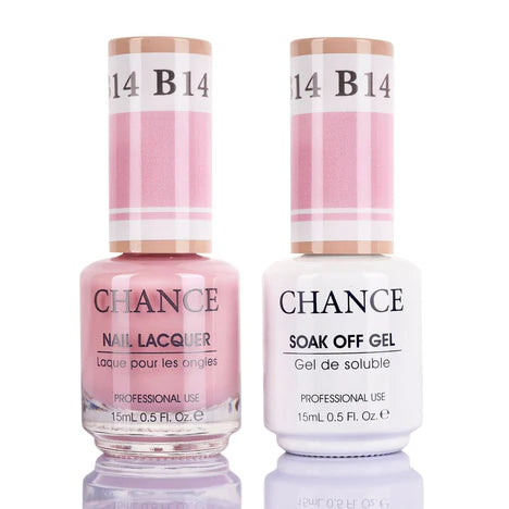 Chance Gel & Nail Lacquer Duo 0.5oz B14- Bare Collection