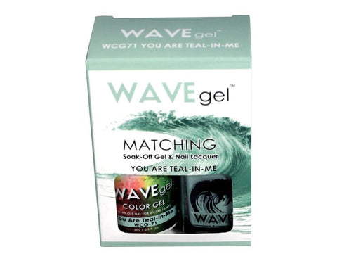 WAVEGEL MATCHING (#071)WCG71 YOU ARE TEAL N' ME
