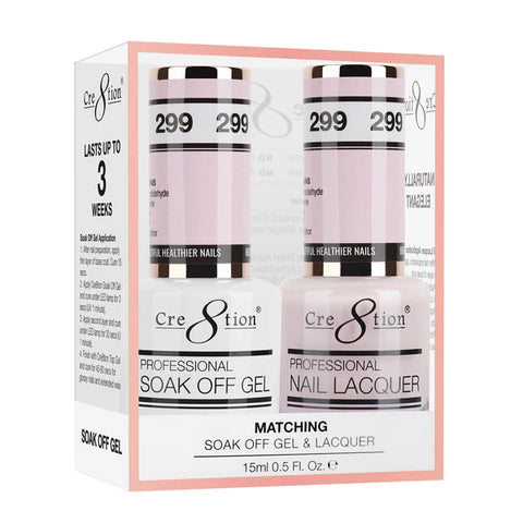 Cre8tion Matching Color Gel & Nail Lacquer 299