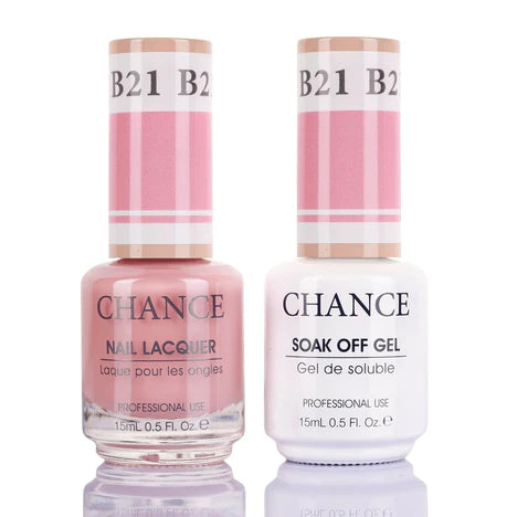 Chance Gel & Nail Lacquer Duo 0.5oz B21- Bare Collection