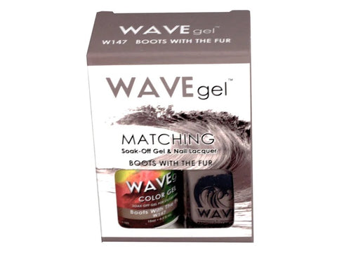 WAVEGEL MATCHING (#147) W147 BOOTS WITH THE FUR