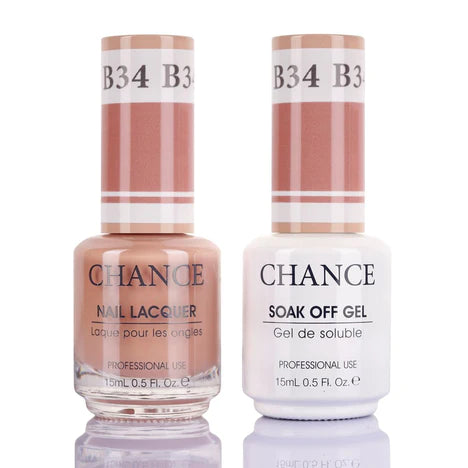 Chance Gel & Nail Lacquer Duo 0.5oz B34 - Bare Collection