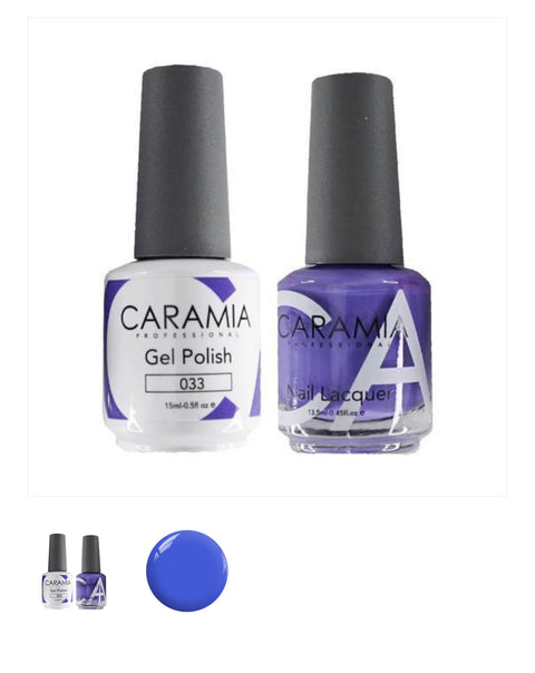 Caramia Gel Polish & Matching Nail Lacquer Duo Set - 0.5ozCaramia UV/LED Soak Off Gel Polish