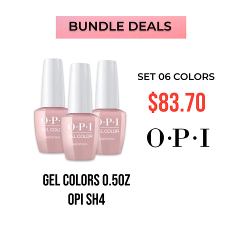 OPI Gel Colors - Bare My Soul - GC SH4 - 6pcs/pack