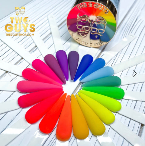 Summer Collection - 19 Colors (2oz jar #50-68) 2Guys Acrylic Powder