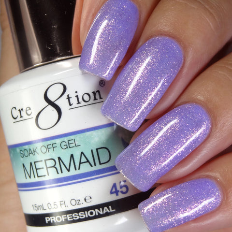 Cre8tion - Mermaid Soak Off Gel .5oz MM45