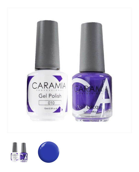 #010 - Caramia Gel Polish & Matching Nail Lacquer Duo Set - 0.5oz