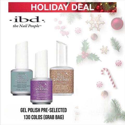 (Holiday Deal) IBD Gel Polish - Pre-selected 120 Colors ( Grab Bag )