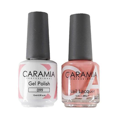#99 - Caramia Gel Polish & Matching Nail Lacquer Duo Set - 0.5oz