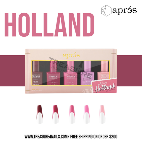 Apres French Manicure Gel Holland Ombre Set