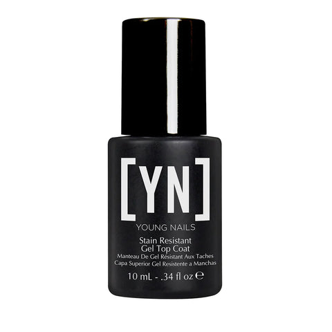YOUNG NAILS - STAIN RESISTANT TOP COAT GEL, 1/3 OZ