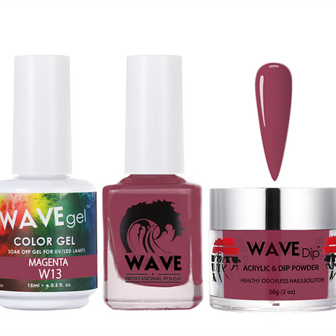 #013 Wave Gel Simplicity Collection-3 in 1 Matching Trio Set