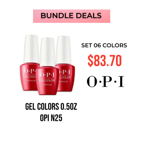 OPI Gel Colors - Big Apple Red - GC N25 - 6pcs/pack