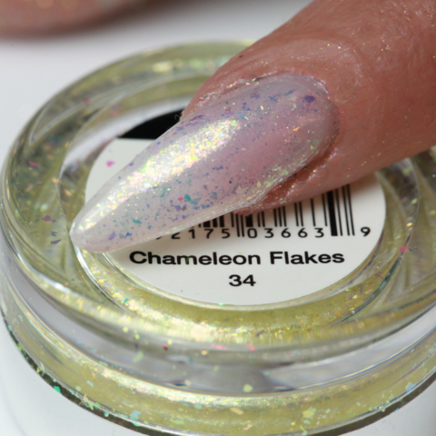 Cre8tion - Nail Art Effect - Chameleon Flakes - C01/ 36 Colors - 0.5g - Lamaisononlinestore