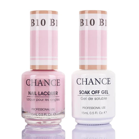 Chance Gel & Nail Lacquer Duo 0.5oz B10- Bare Collection