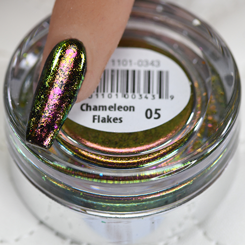Cre8tion - Nail Art Effect - Chameleon Flakes - C01/ 36 Colors - 0.5g - Lamaisononlinestore