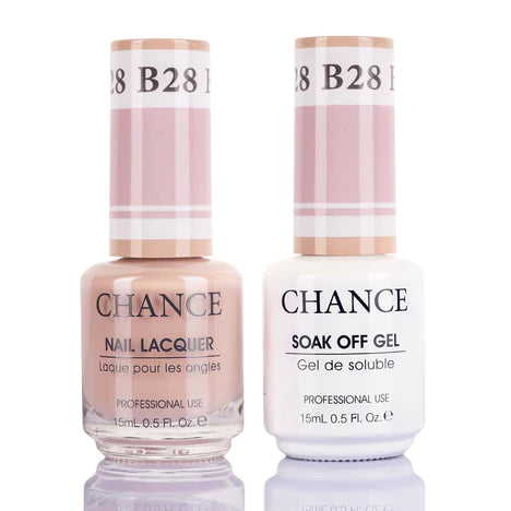 Chance Gel & Nail Lacquer Duo 0.5oz B28- Bare Collection