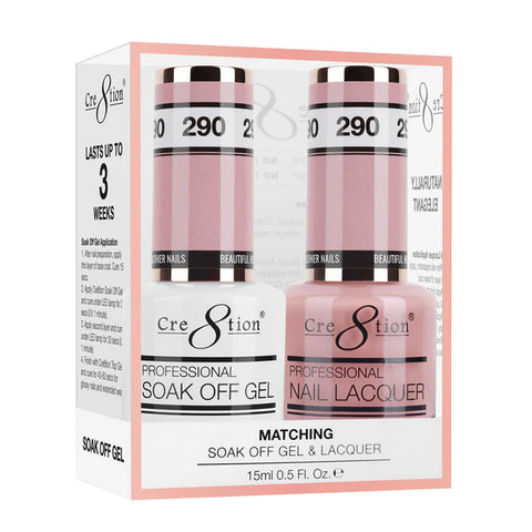 Cre8tion Matching Color Gel & Nail Lacquer 290