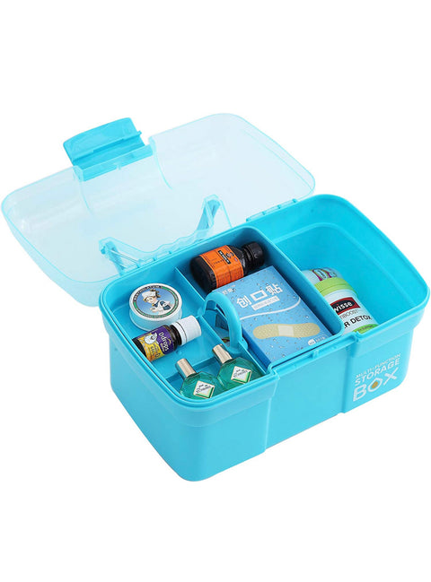 Nail Multi Purpose Storage Box - Blue