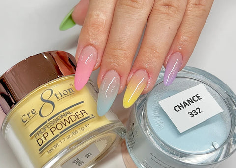 Chance Matching Trio Gel/Lacquer & Dip Powder  36 Colors - Dance Into Spring Collection w/ 2 sets Color Chart