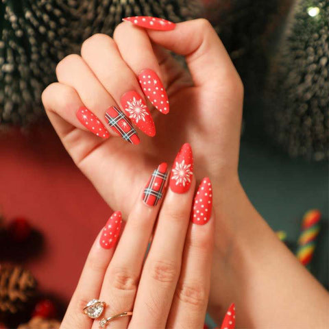 Merry Christmas - Press On Nails