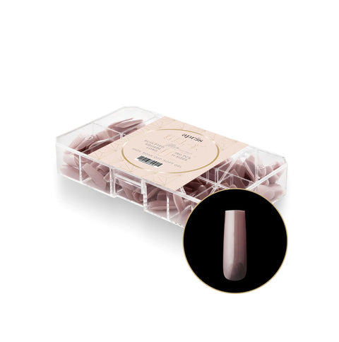 Gel-X™ Neutrals Mia Sculpted Square Long Box of Tips 150pcs