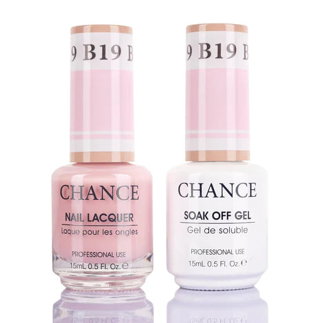 Chance Gel & Nail Lacquer Duo 0.5oz B19- Bare Collection