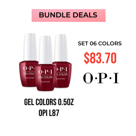 OPI Gel Colors - Malaga Wine - GC L87 - 6pcs/pack