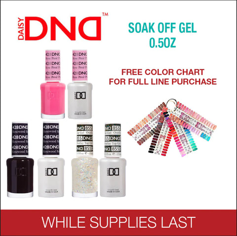 Daisy DND - Gel & Lacquer Duo Full Set 451 Colors - $5.5/each