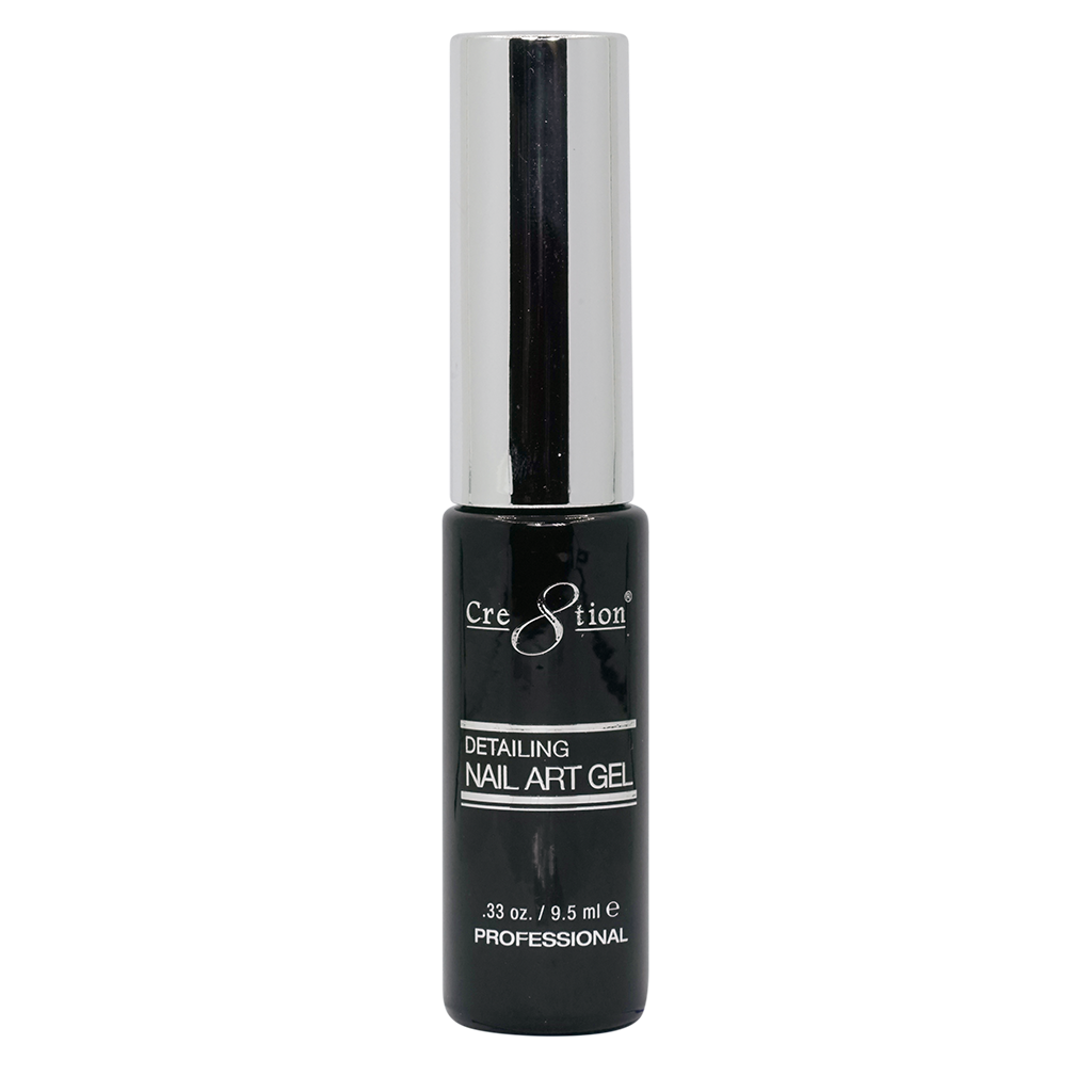 Cre8tion Detailing Nail Art Gel 01 Black - Lamaisononlinestore