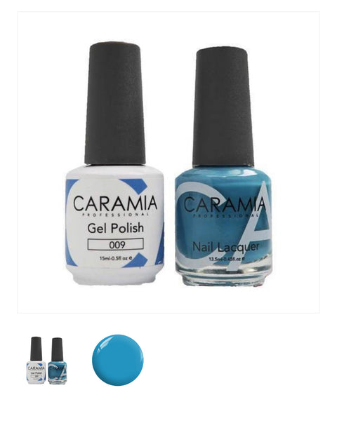 #009 - Caramia Gel Polish & Matching Nail Lacquer Duo Set - 0.5oz