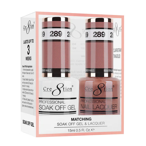 Cre8tion Matching Color Gel & Nail Lacquer 289
