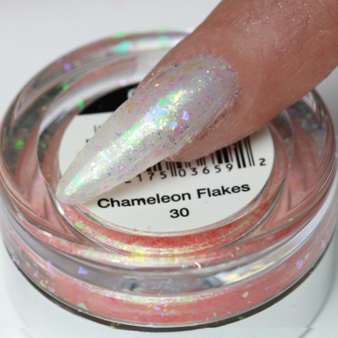 Cre8tion - Nail Art Effect - Chameleon Flakes - C01/ 36 Colors - 0.5g - Lamaisononlinestore