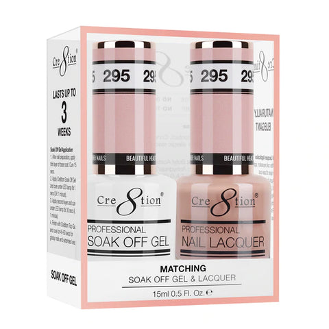 Cre8tion Matching Color Gel & Nail Lacquer 295