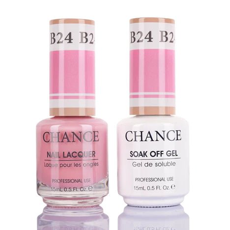 Chance Gel & Nail Lacquer Duo 0.5oz B24- Bare Collection