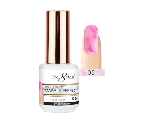 Cre8tion - Marble Effect Soak Off Gel/Lacquer .5oz 05