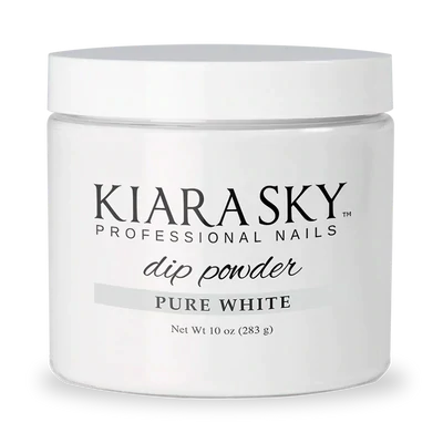 Kiara Sky Dip Powder 10oz PURE WHITE