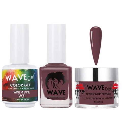 #031 Wave Gel Simplicity Collection-3 in 1 Matching Trio Set